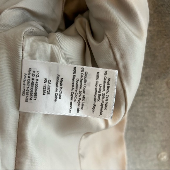 Babaton wool cashmere coat - Picture 7 of 9